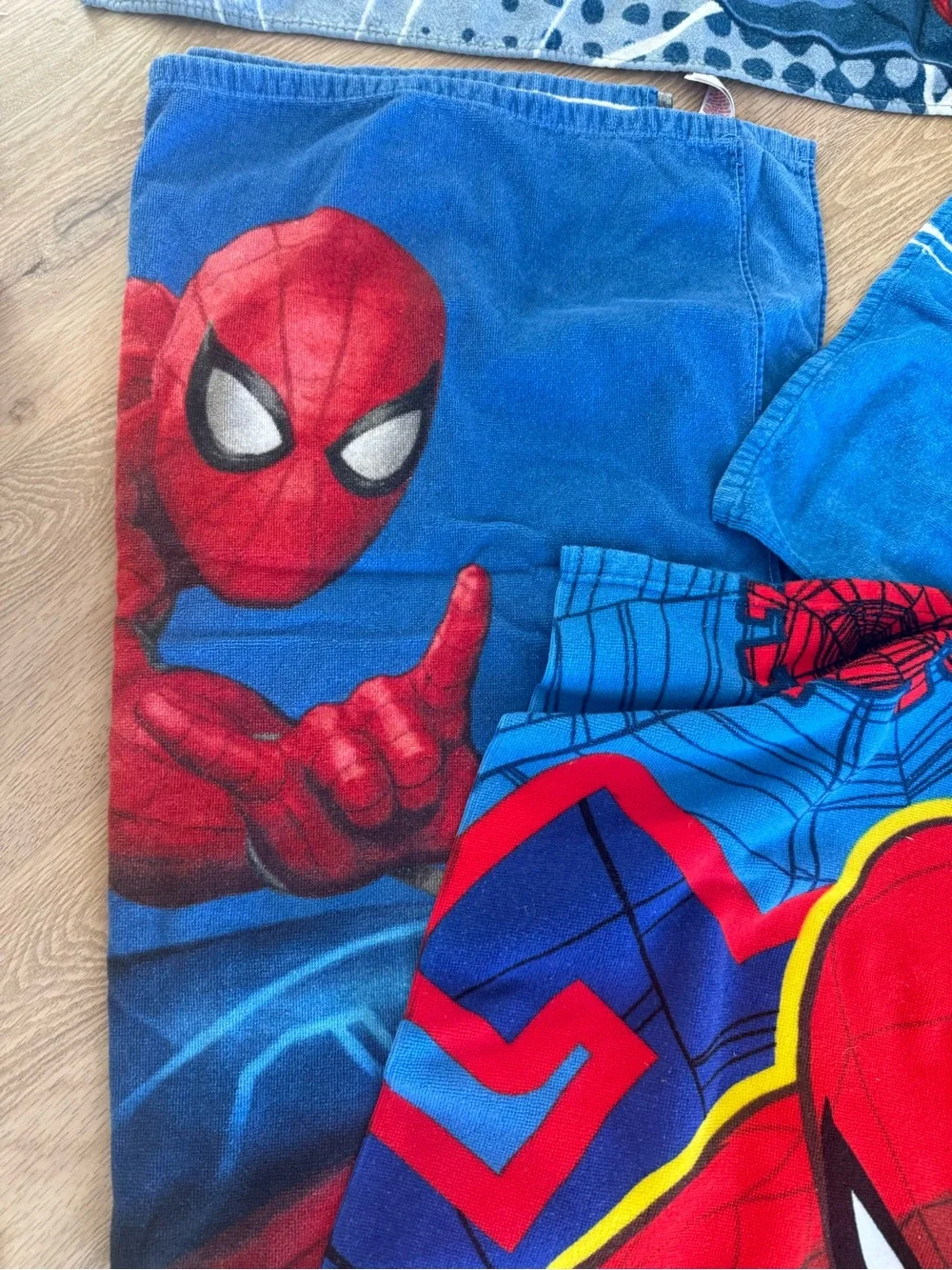 Spider-Man Kids Beach/Bath Towels Bundle